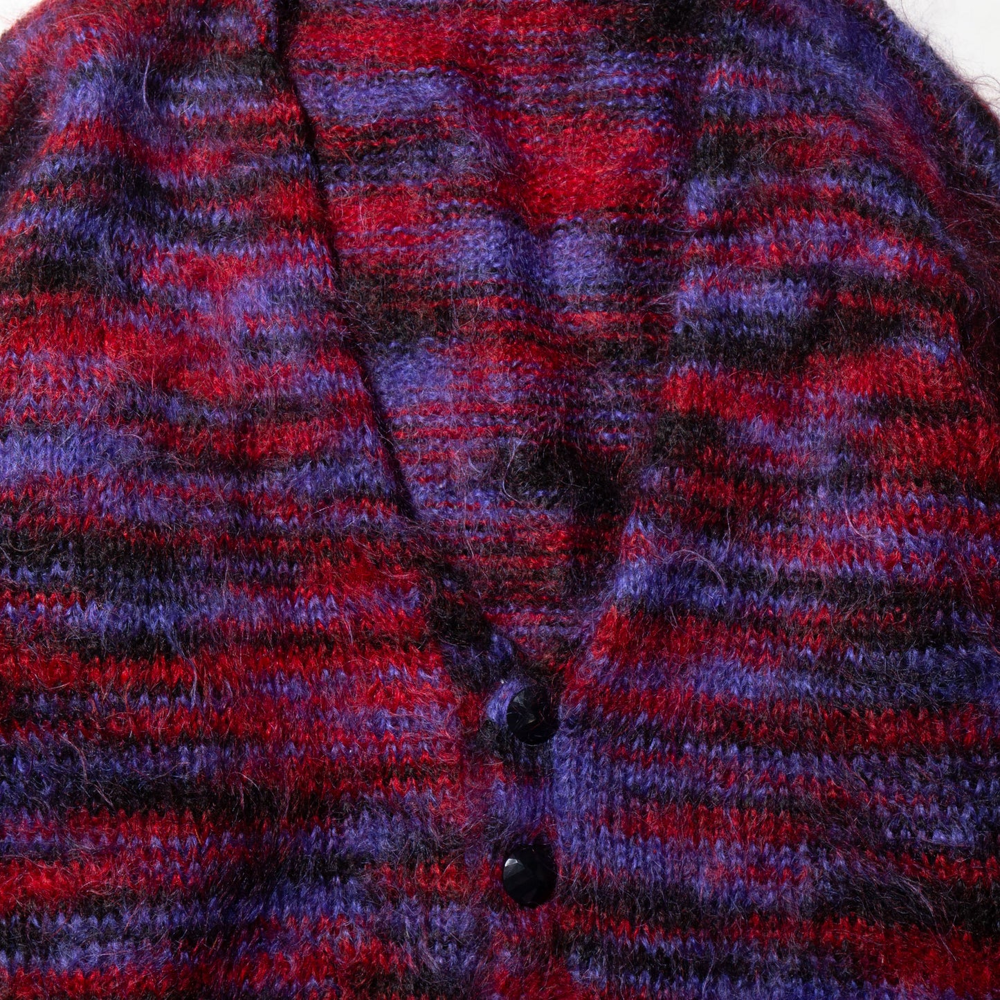 vintage melange mohair cardigan