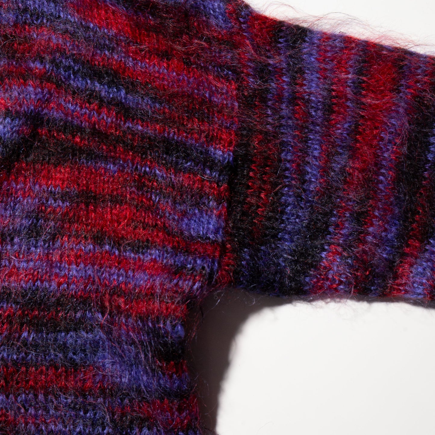 vintage melange mohair cardigan