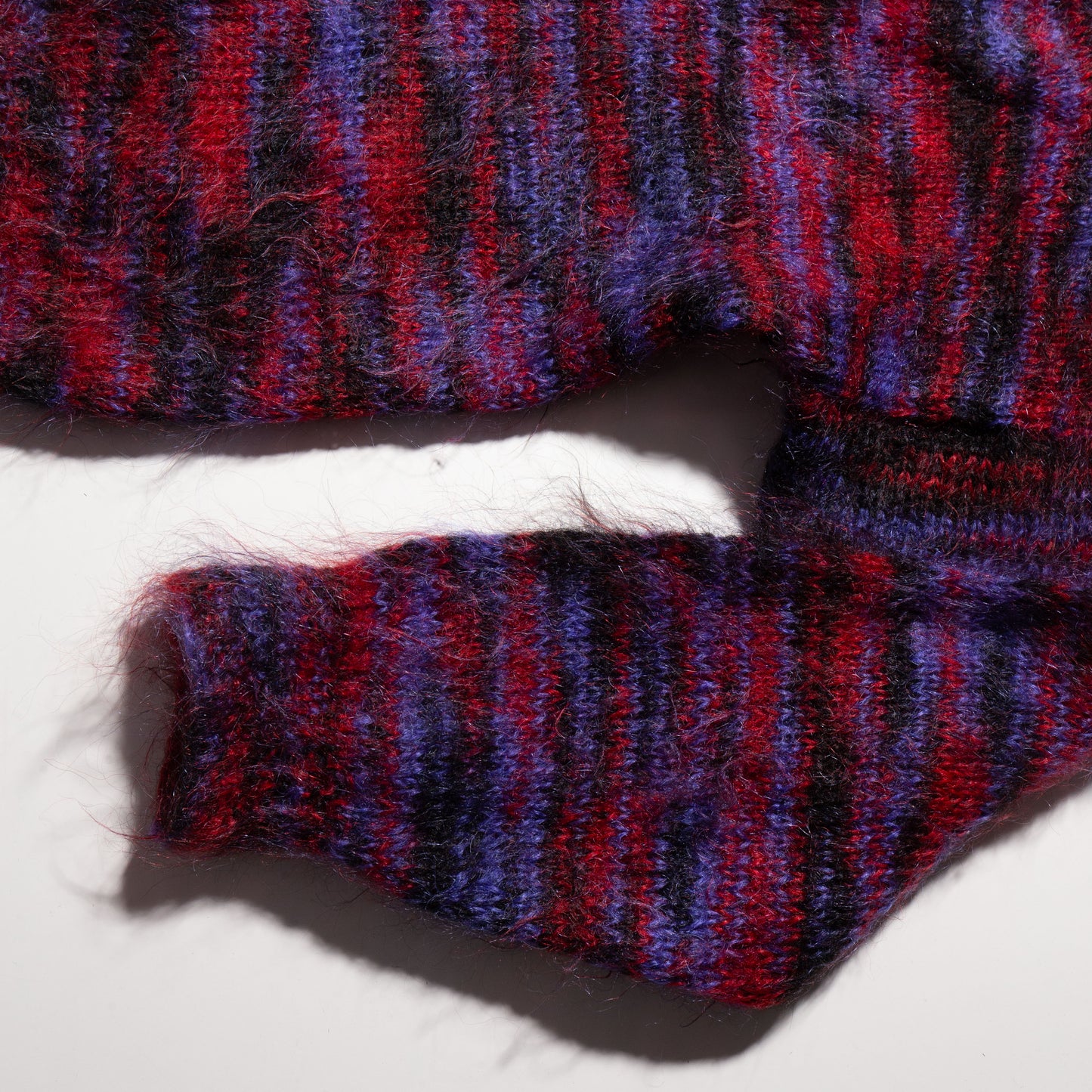 vintage melange mohair cardigan