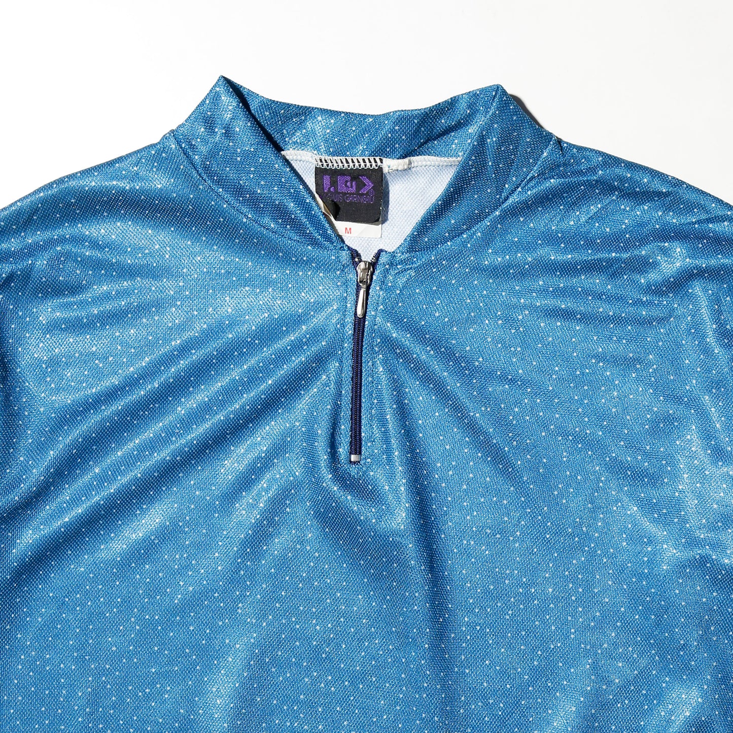 vintage dots cycling shirt