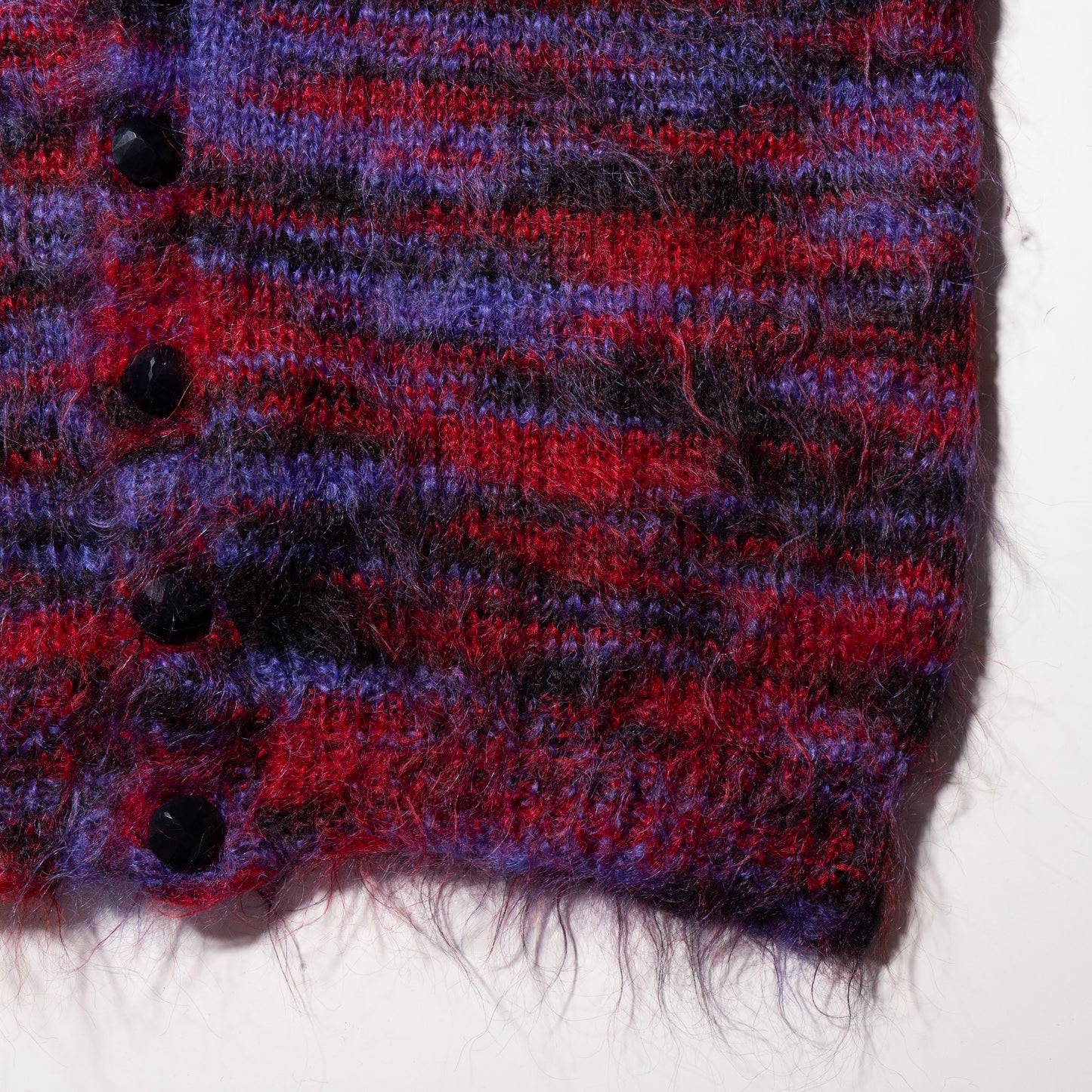 vintage melange mohair cardigan