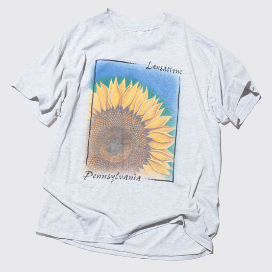 vintage 1995’s sun flower art t-shirt
