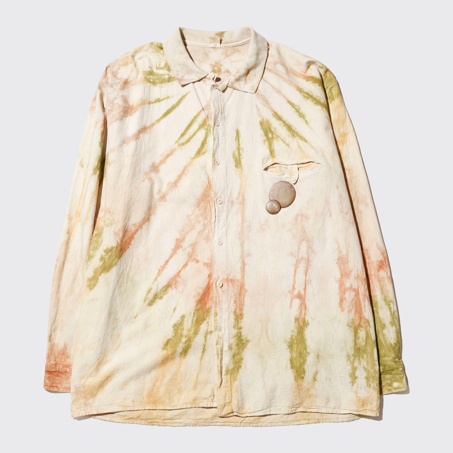 vintage savanna cotton shirt, with copper badge