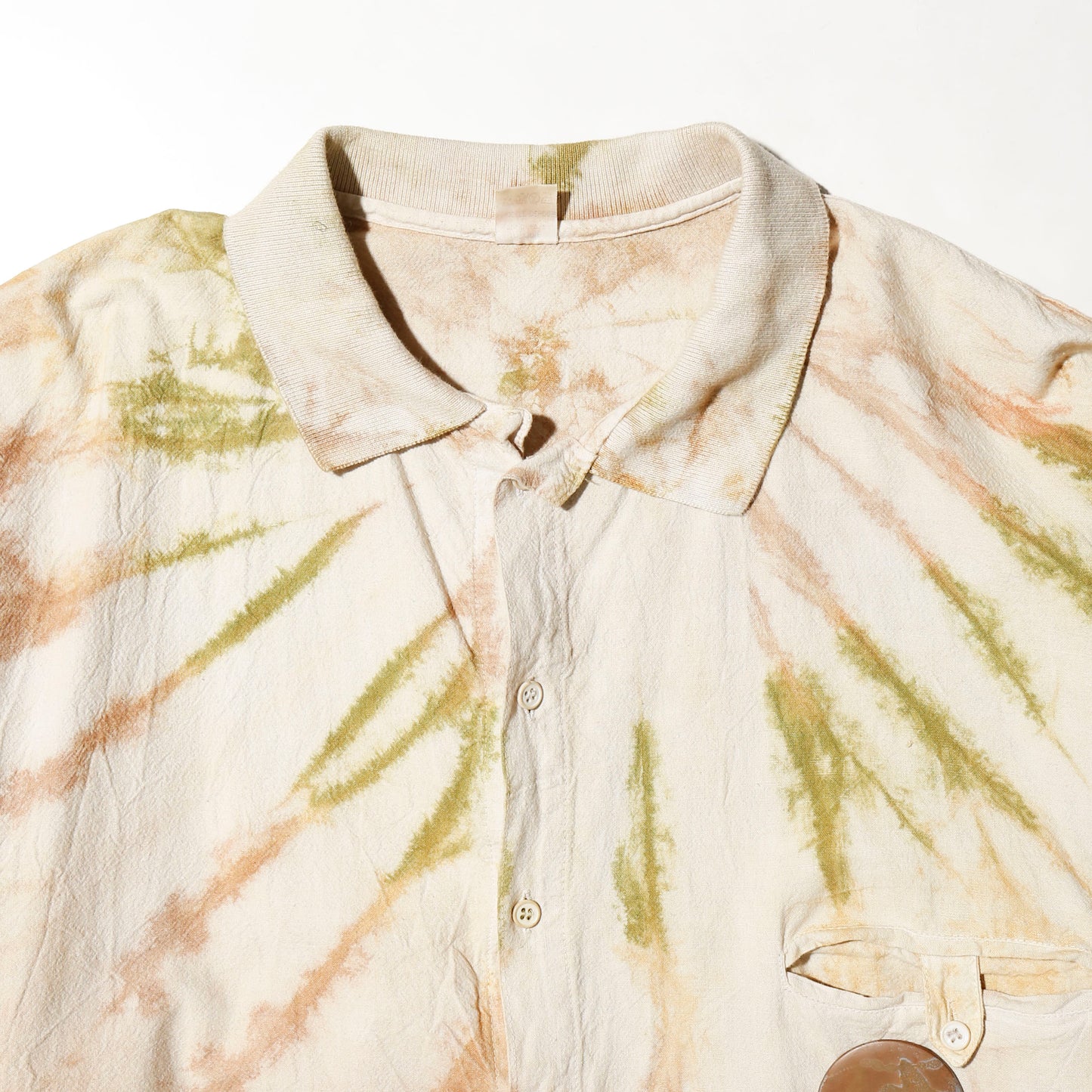 vintage savanna cotton shirt, with copper badge