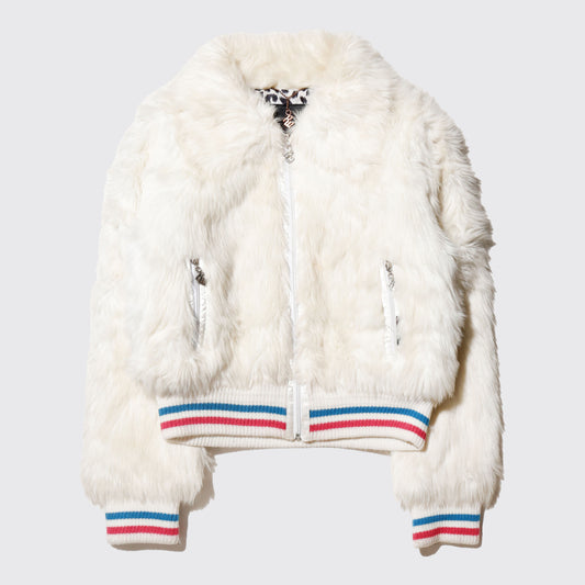 vintage rocawear luxe faux fur jacket