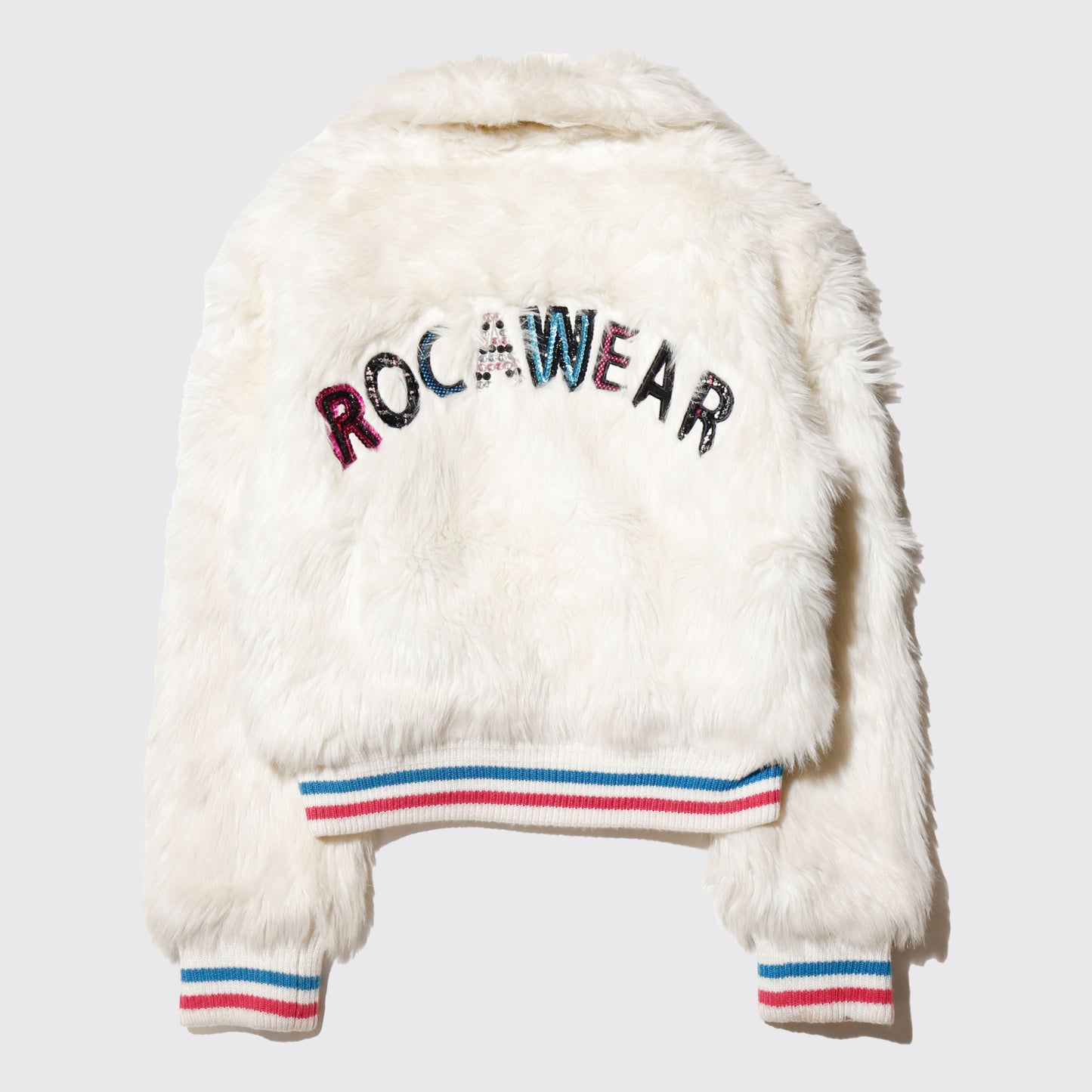 vintage rocawear luxe faux fur jacket