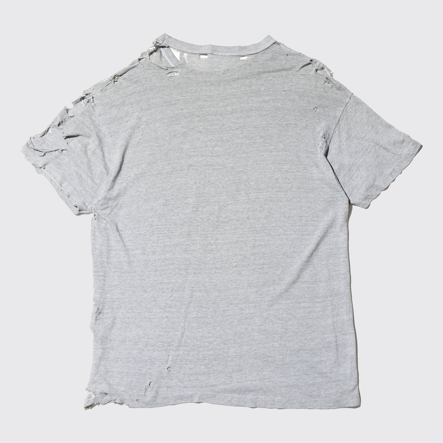 *one-off 1989's tigers "bad to the bone" broken t-shirt