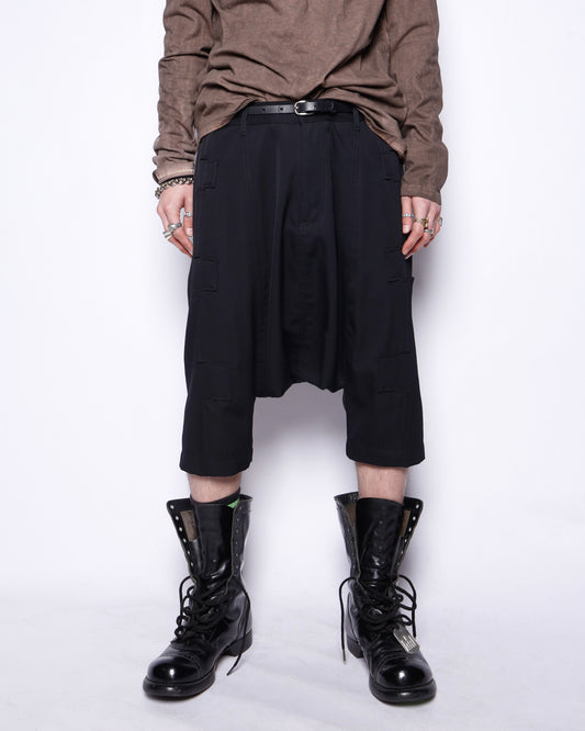 Comme des Garçons Homme Plus 11ss-"Multiple personalities"sarouel cropped trousers