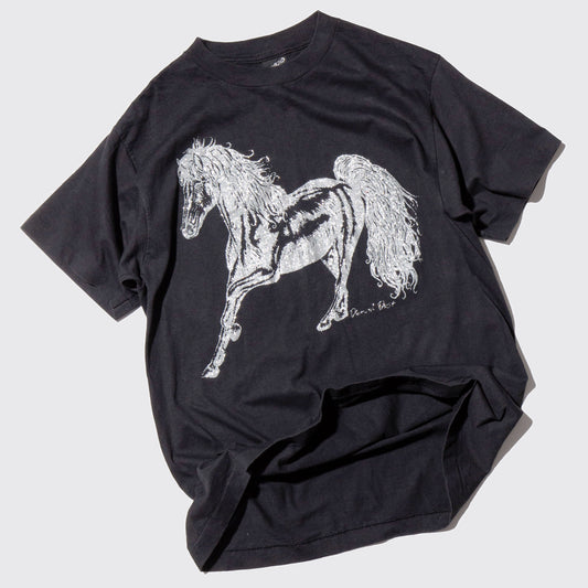 vintage 90's glitter horse t-shirt