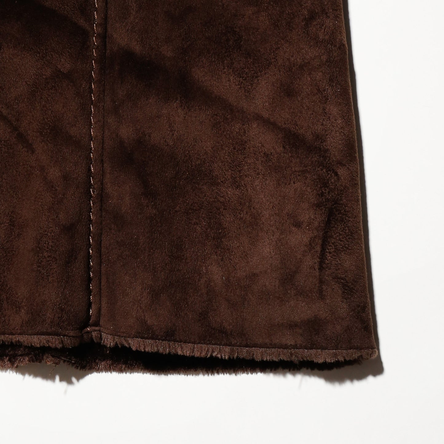 vintage folklore faux fur coat