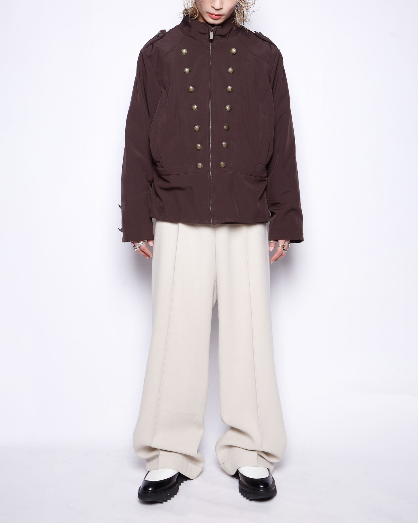 vintage zipped napoleon jacket