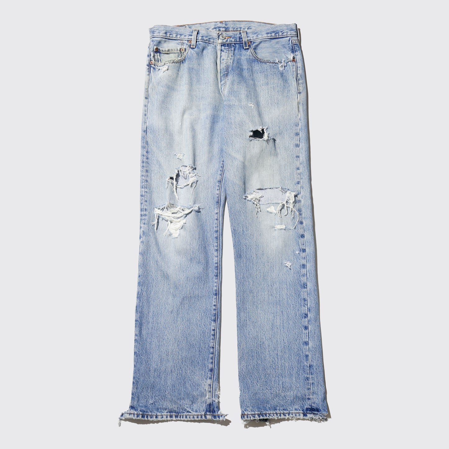 *one-off Levi's 501 crush jeans