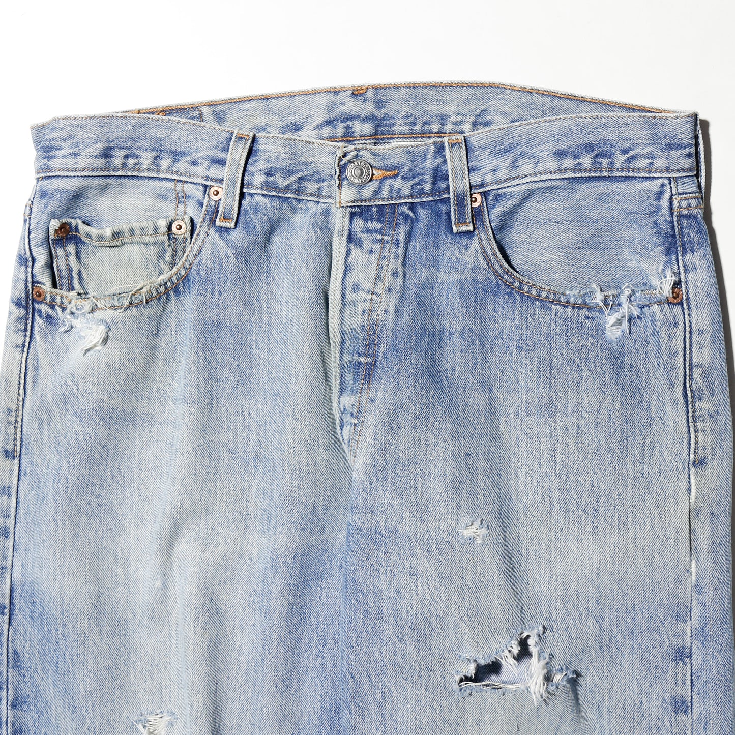 *one-off Levi's 501 crush jeans