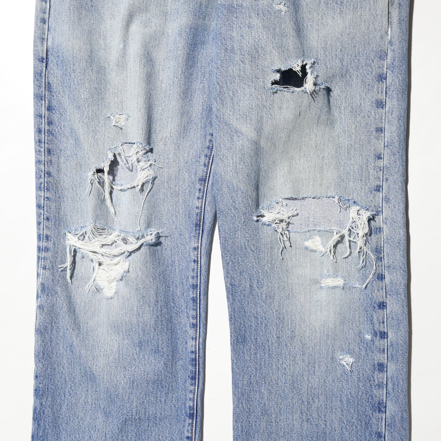 *one-off Levi's 501 crush jeans