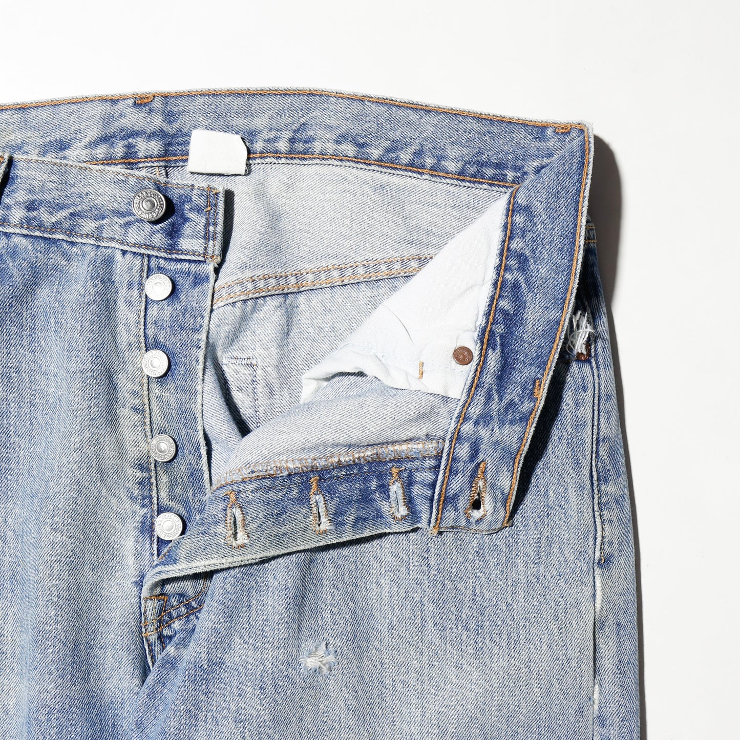 *one-off Levi's 501 crush jeans