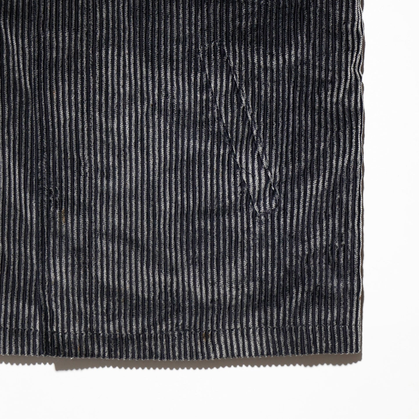 vintage rosario leather collar corduroy jacket