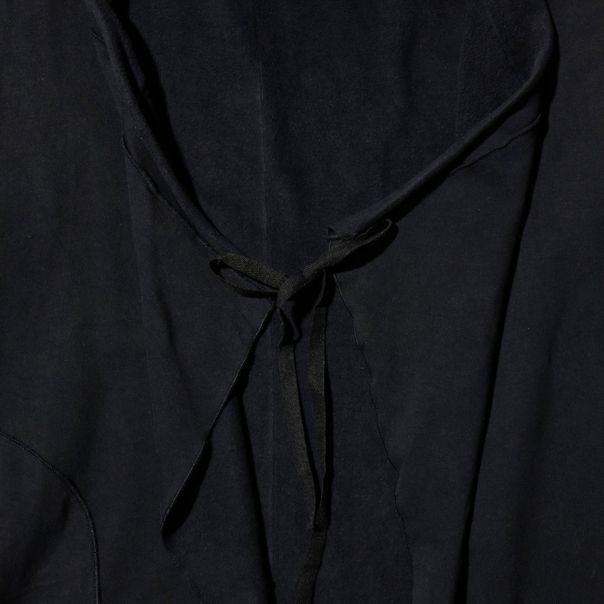 vintage cop copine asymmetry drape hoodie