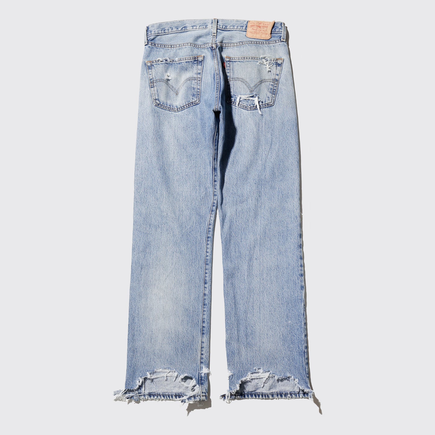 *one-off Levi's 501 crush jeans
