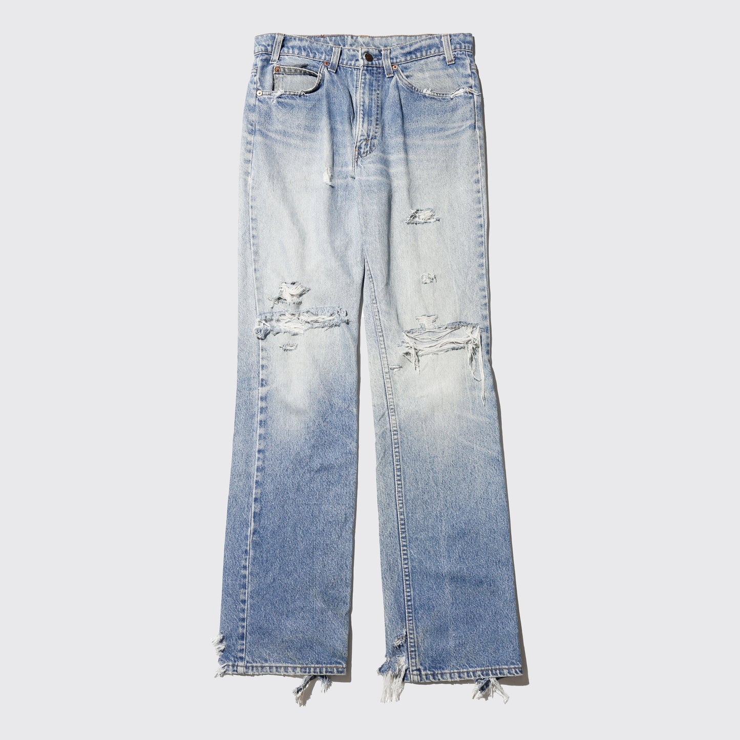 vintage 90's levi's 517 crush flare jeans
