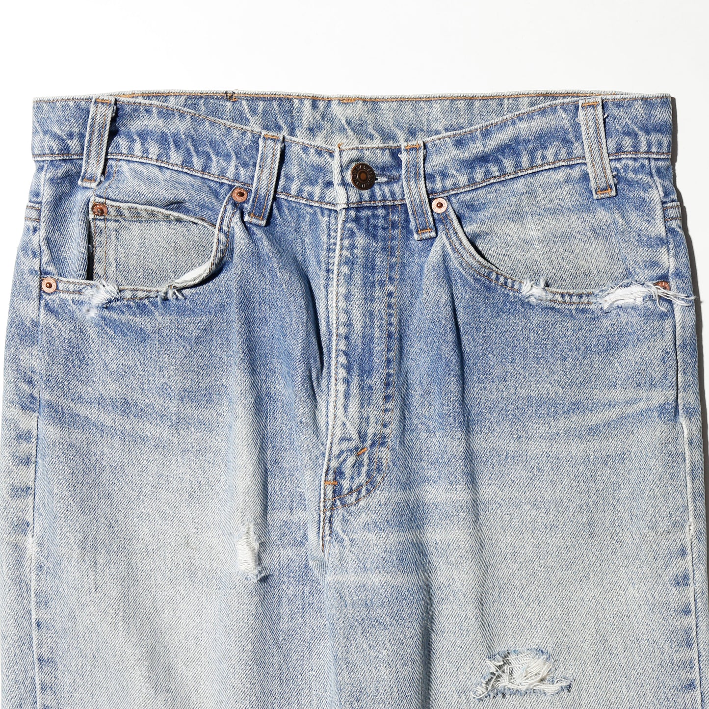 vintage 90's levi's 517 crush flare jeans