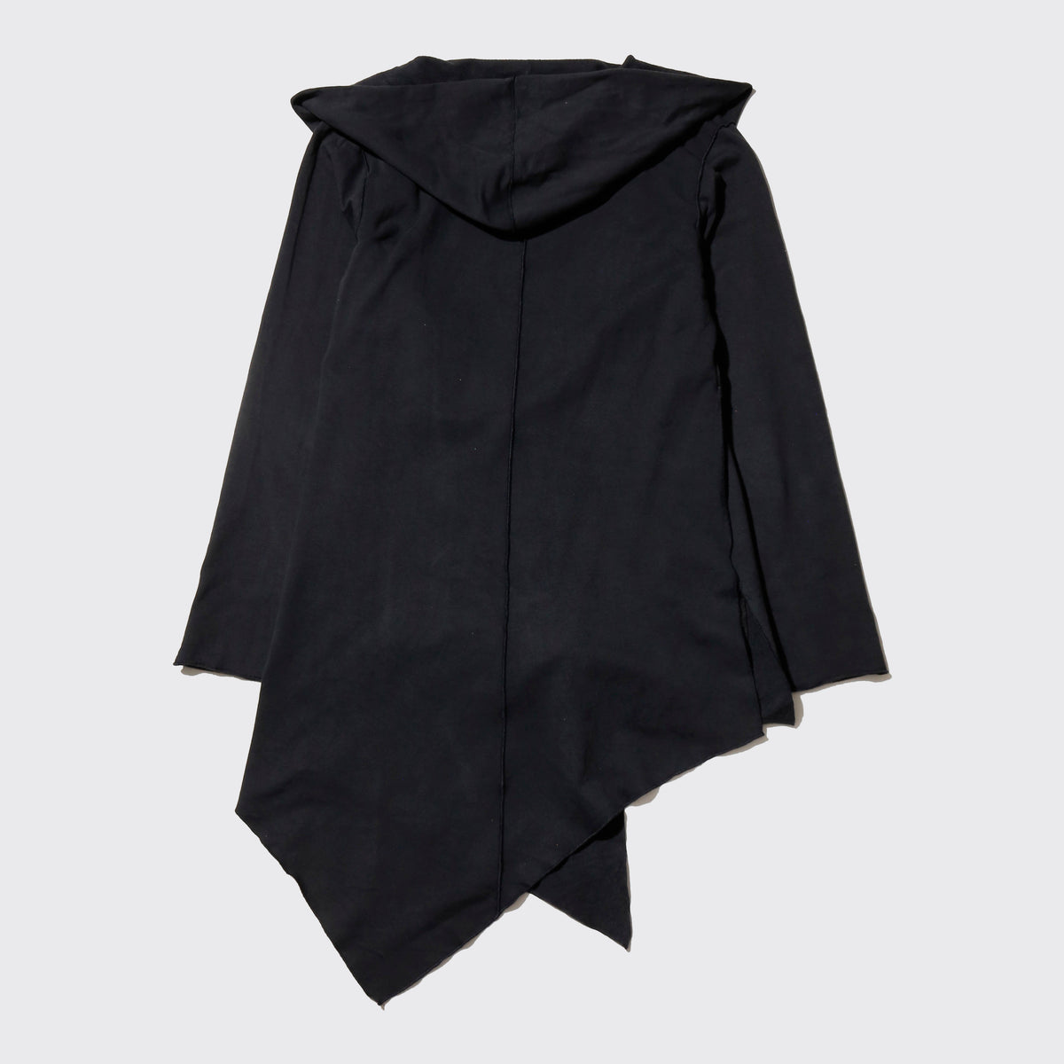 vintage cop copine asymmetry drape hoodie