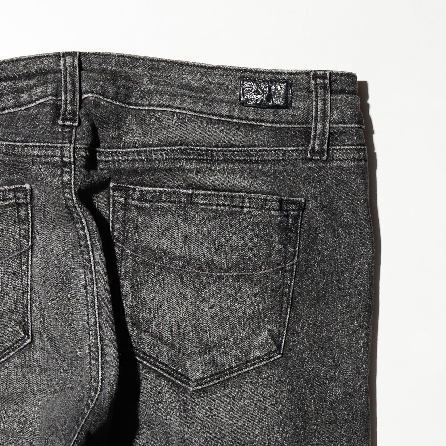 vintage 00's faded low rise flare jeans