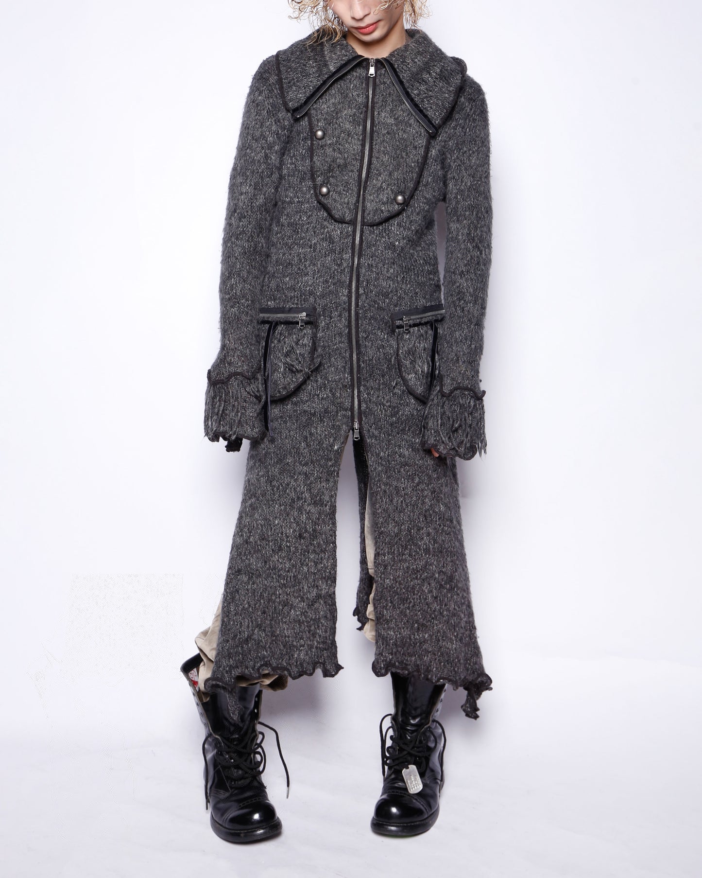 vintage phantom knit coat