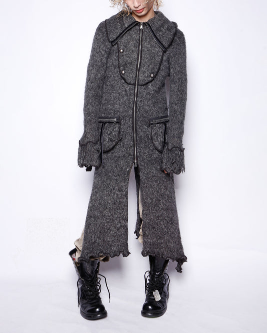 vintage phantom knit coat