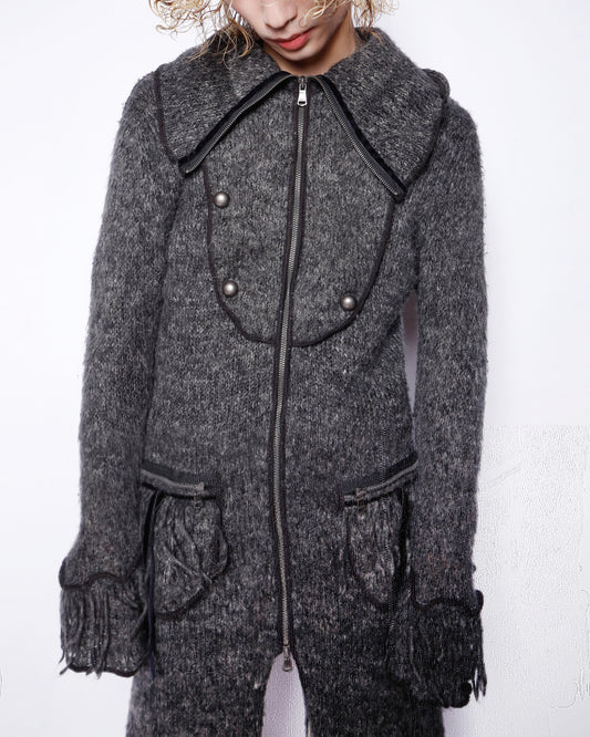 vintage phantom knit coat