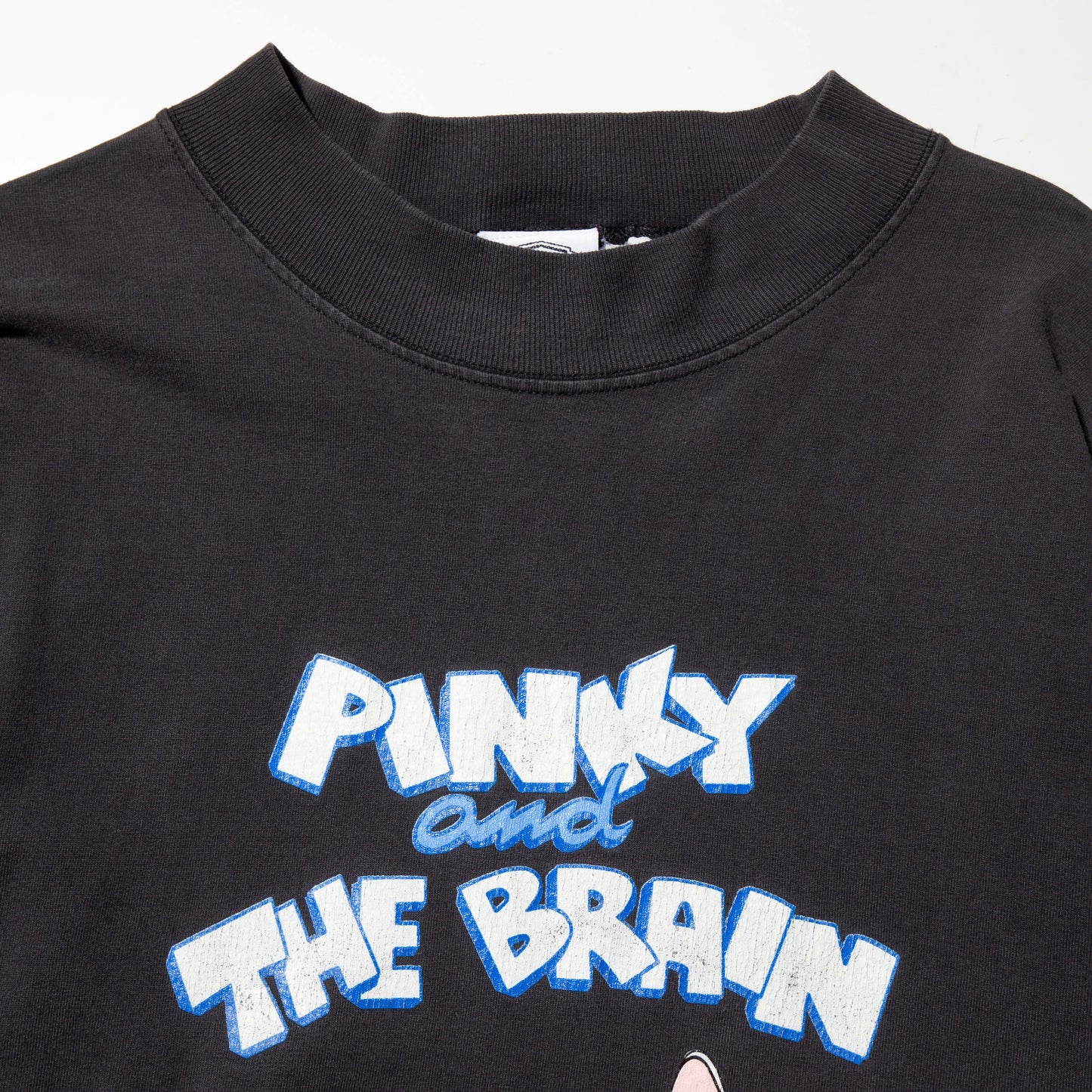 vintage 90's ANIMANIACS pinky and the brain l/s t-shirt