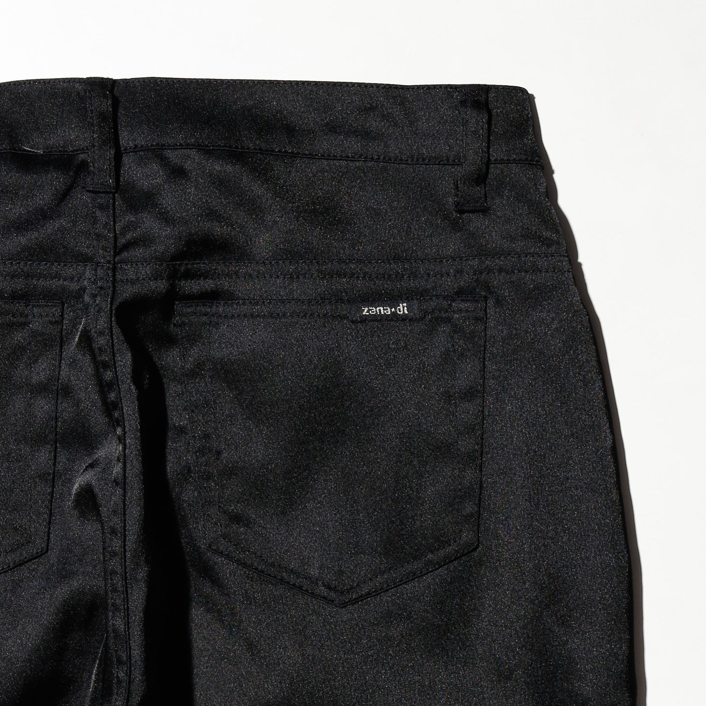 vintage 00's shinny flare trousers