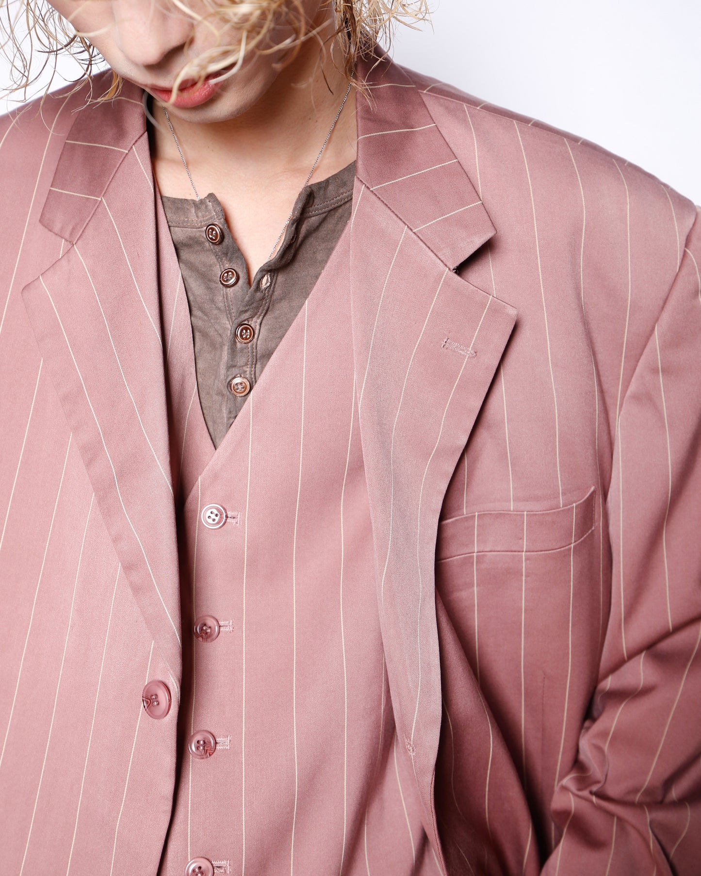vintage 3piece stripe zoot set up