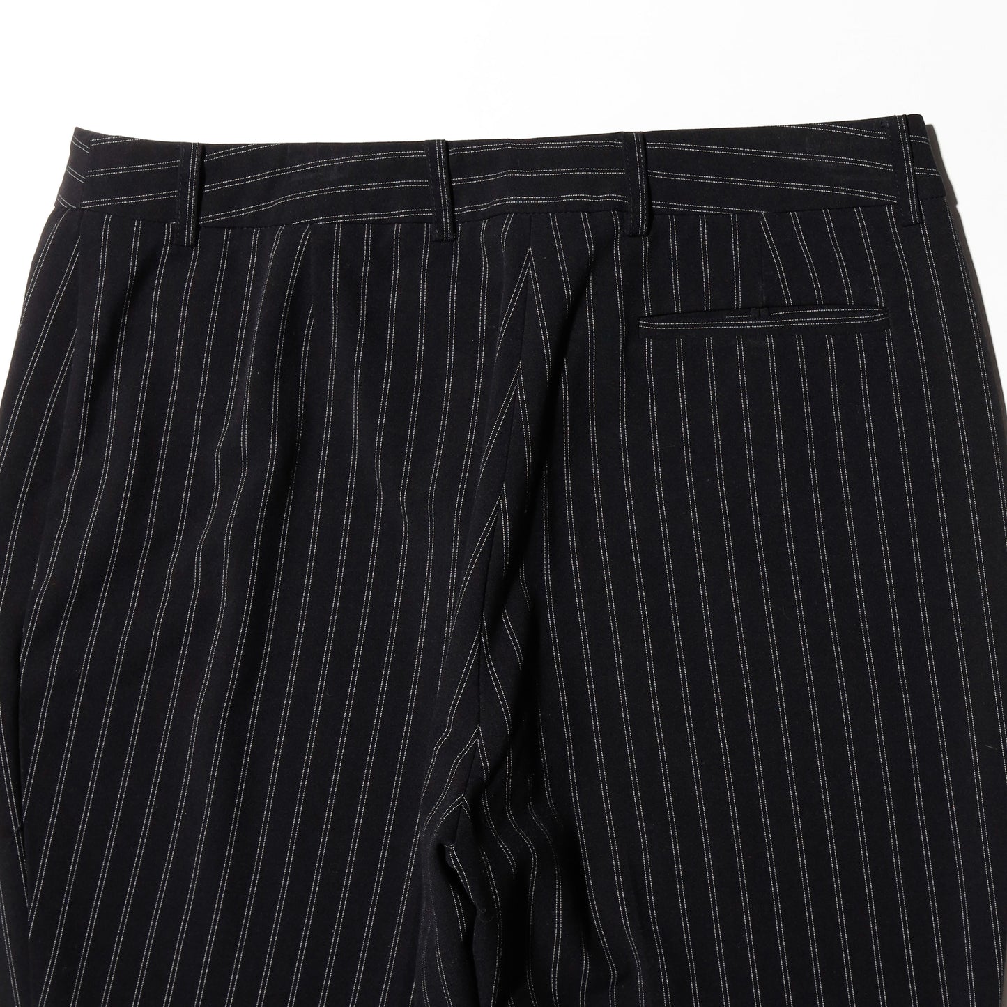 vintage low rise stripe flare slacks