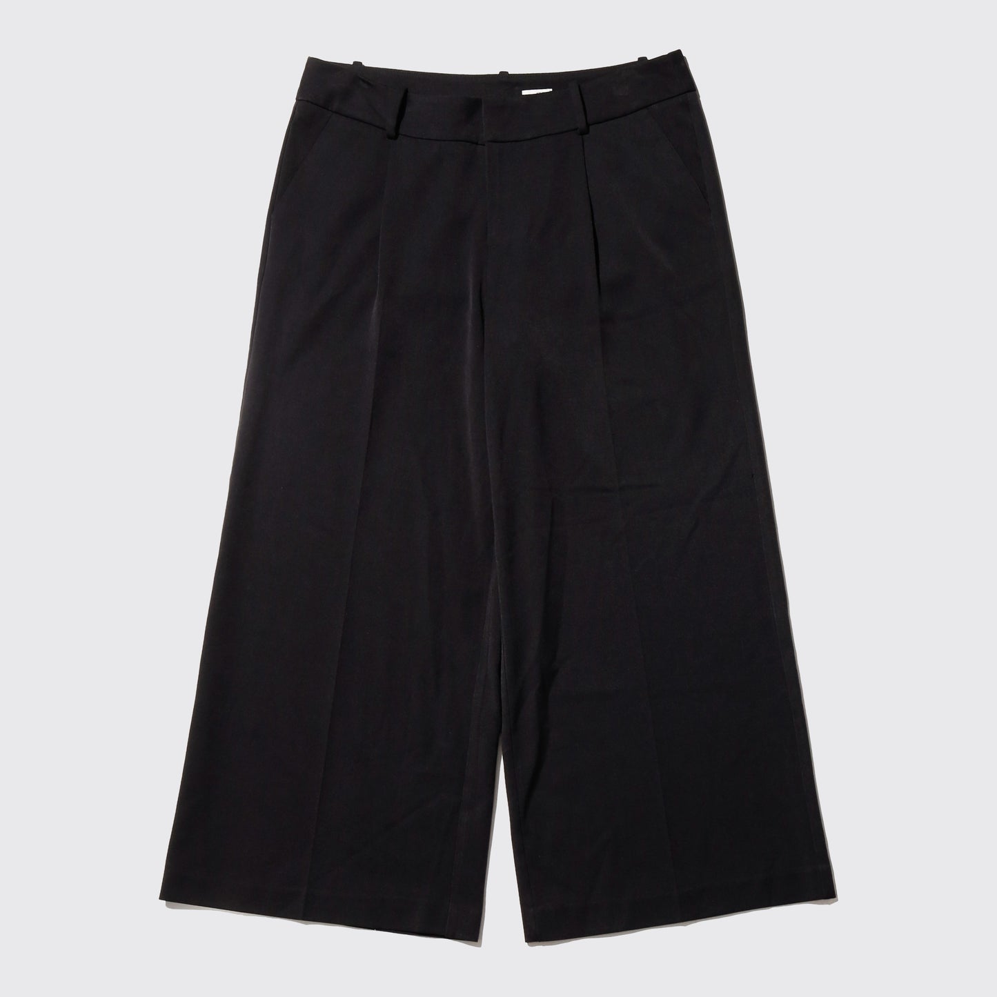 vintage low rise cropped wide slacks