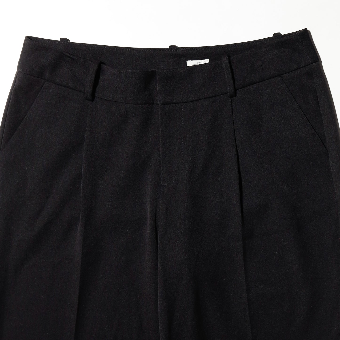 vintage low rise cropped wide slacks