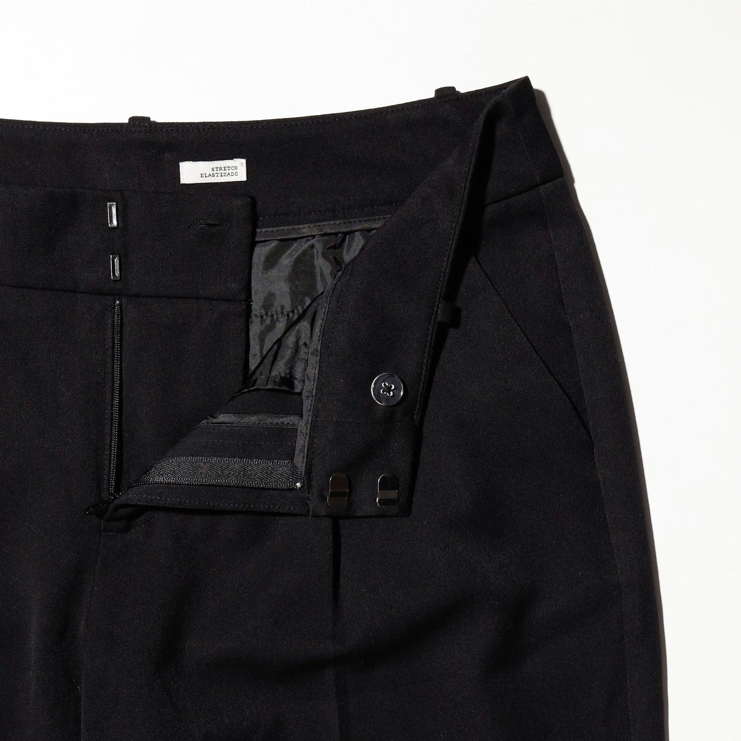 vintage low rise cropped wide slacks