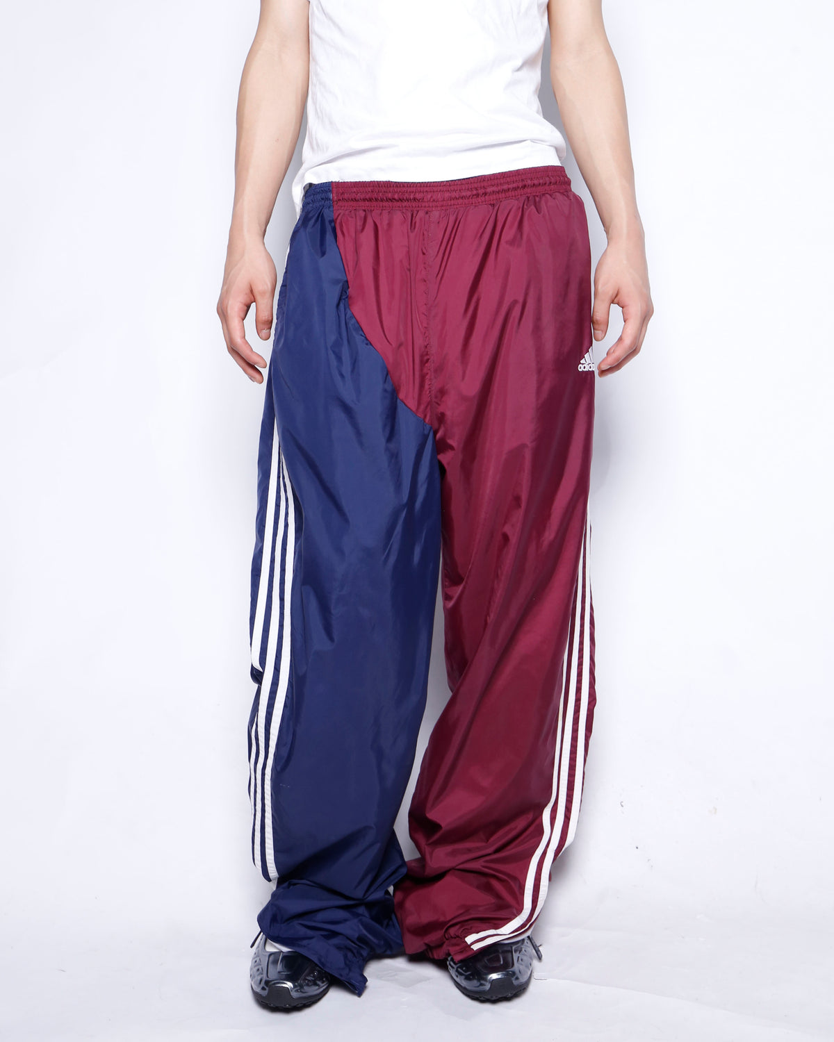 *one-off split nylon truck pants