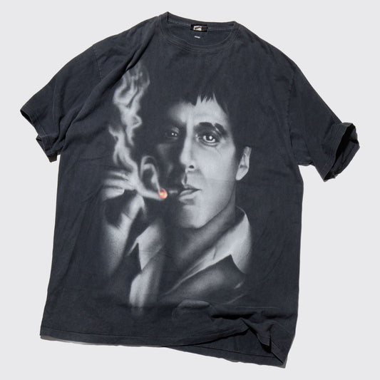 vintage 00's scarface tony montana loose t-shirt