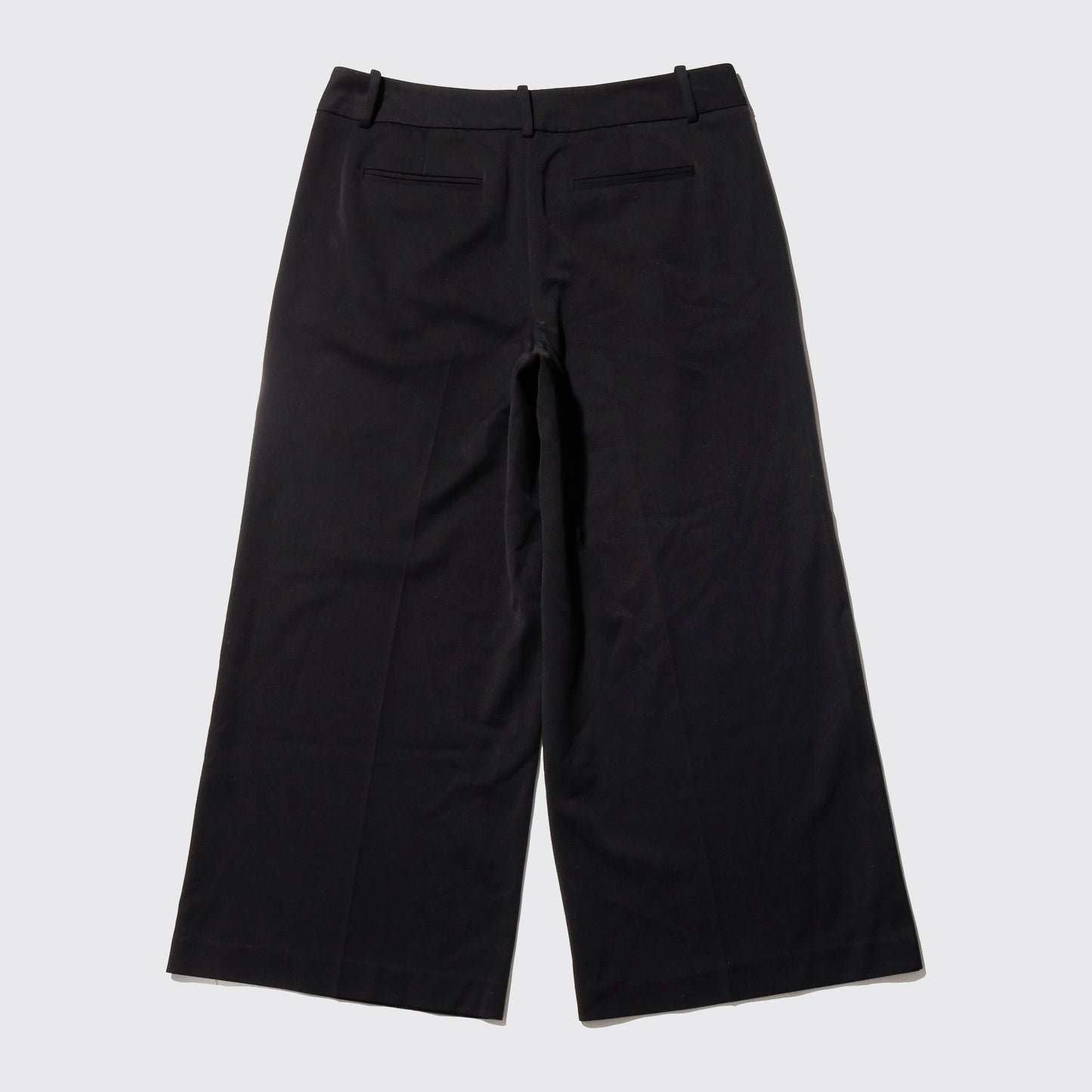 vintage low rise cropped wide slacks