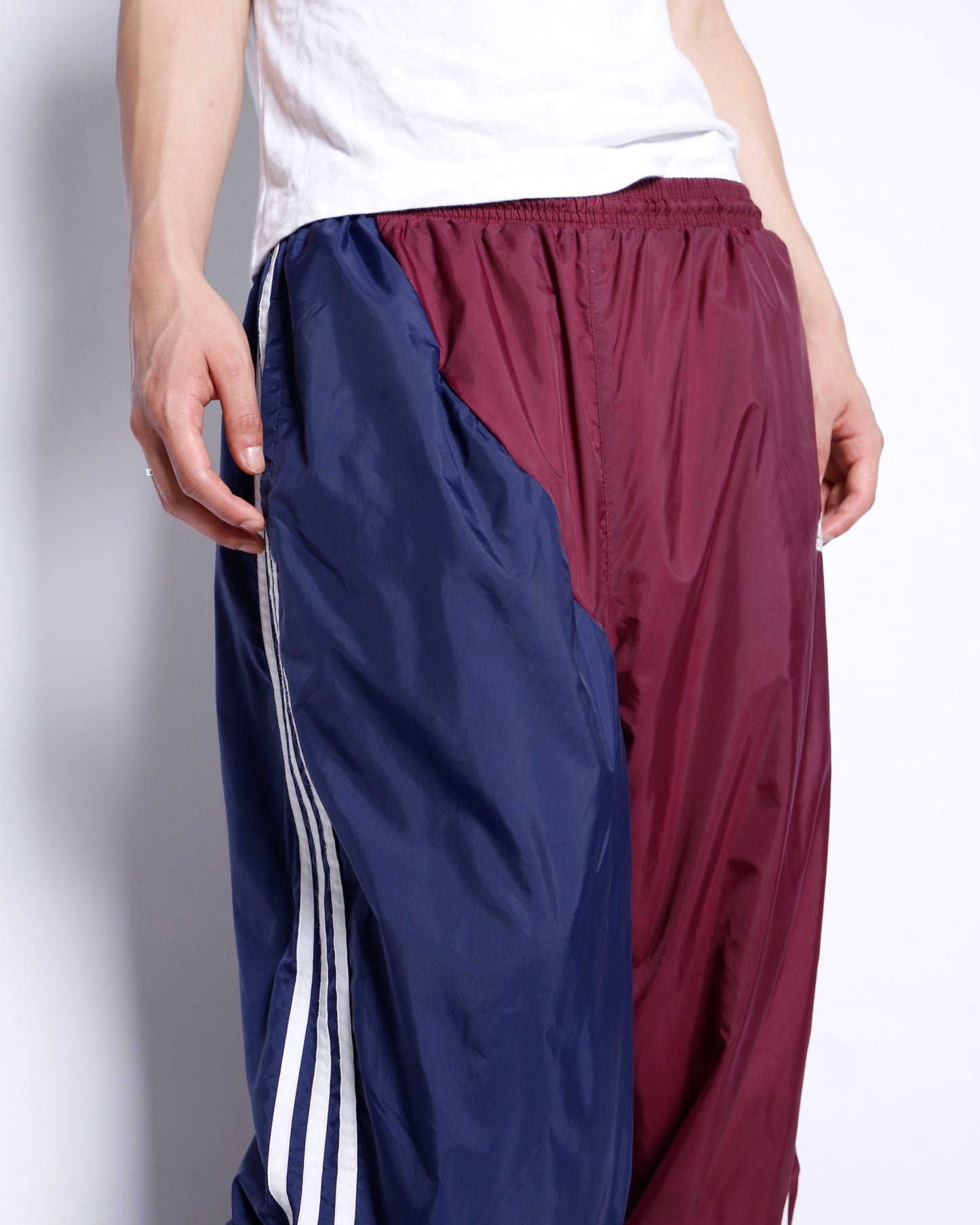 *one-off split nylon truck pants