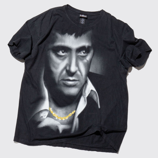 vintage 00's scarface tony montana loose t-shirt