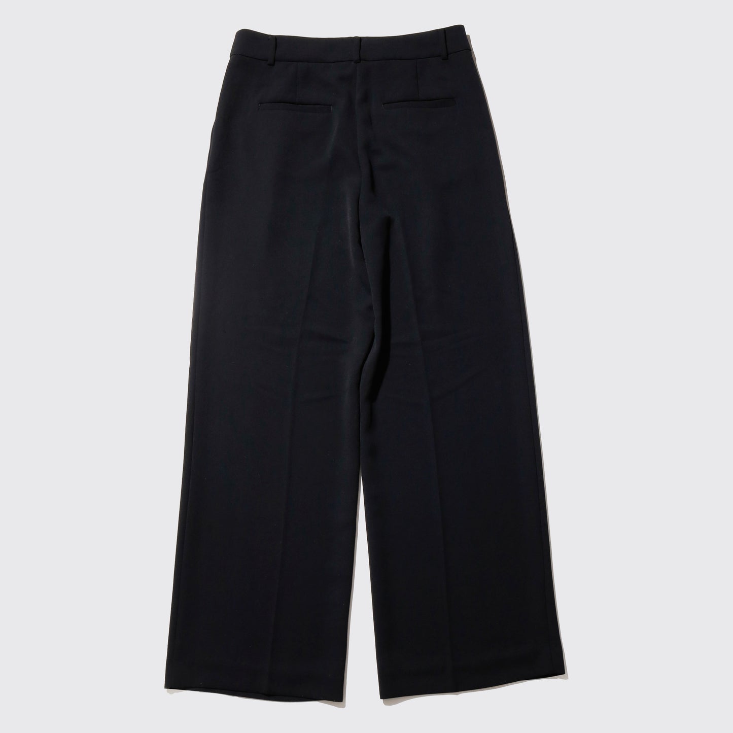 vintage tucked wide slacks