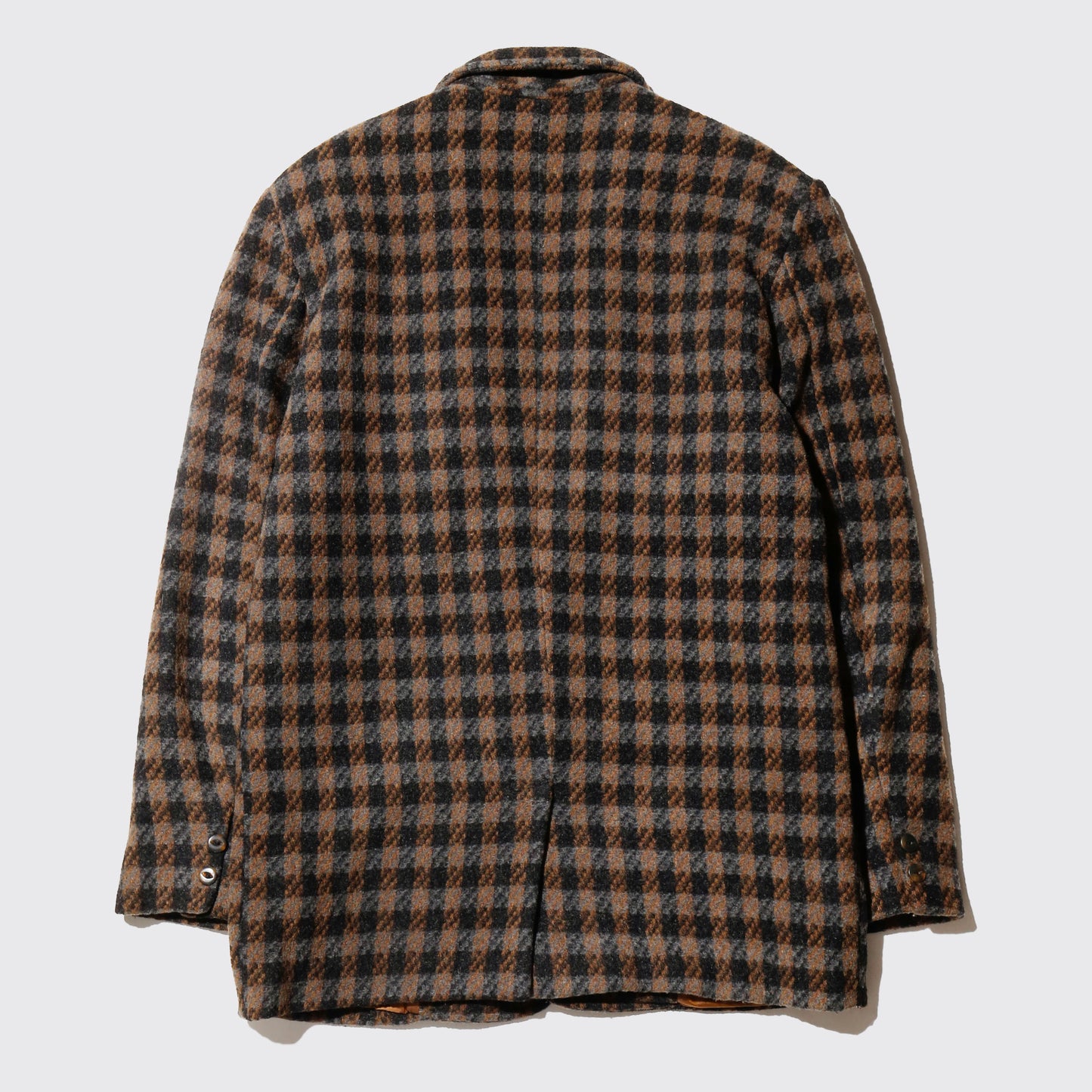 vintage rosario check wool jacket
