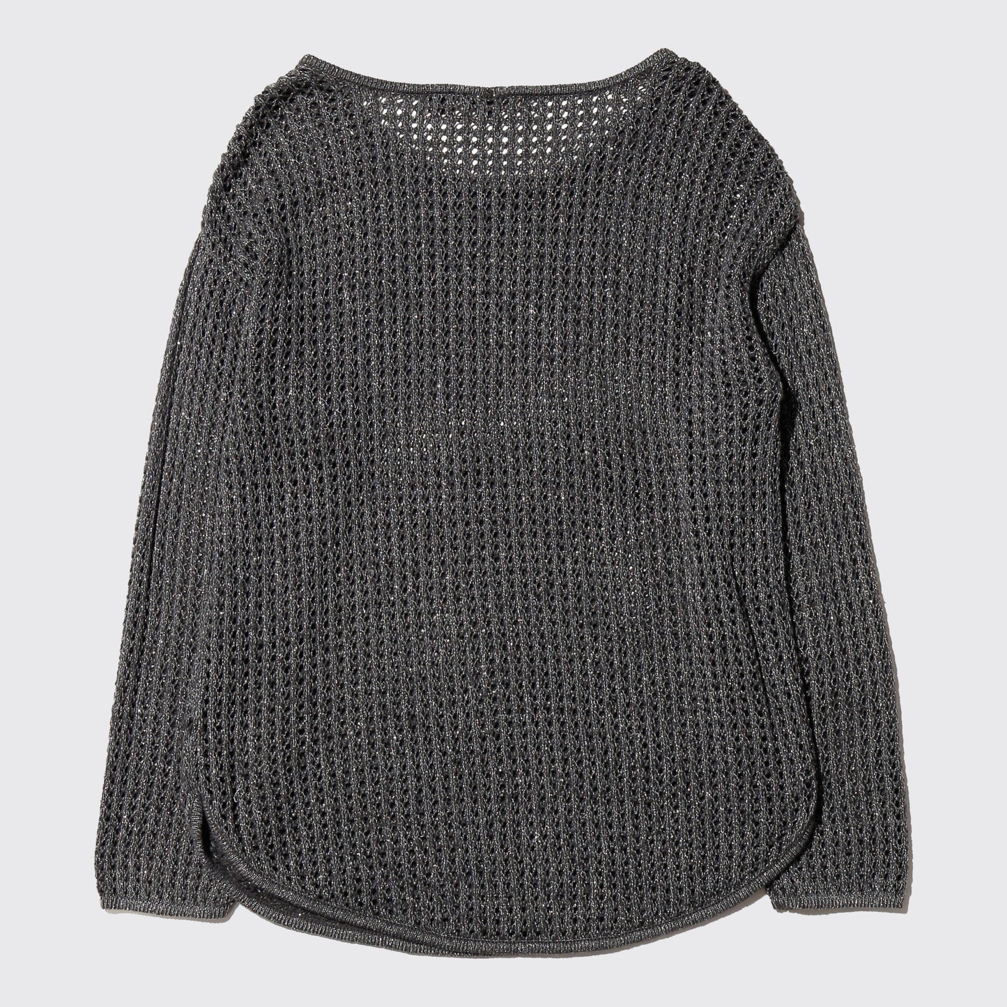 vintage lame fish net sweater