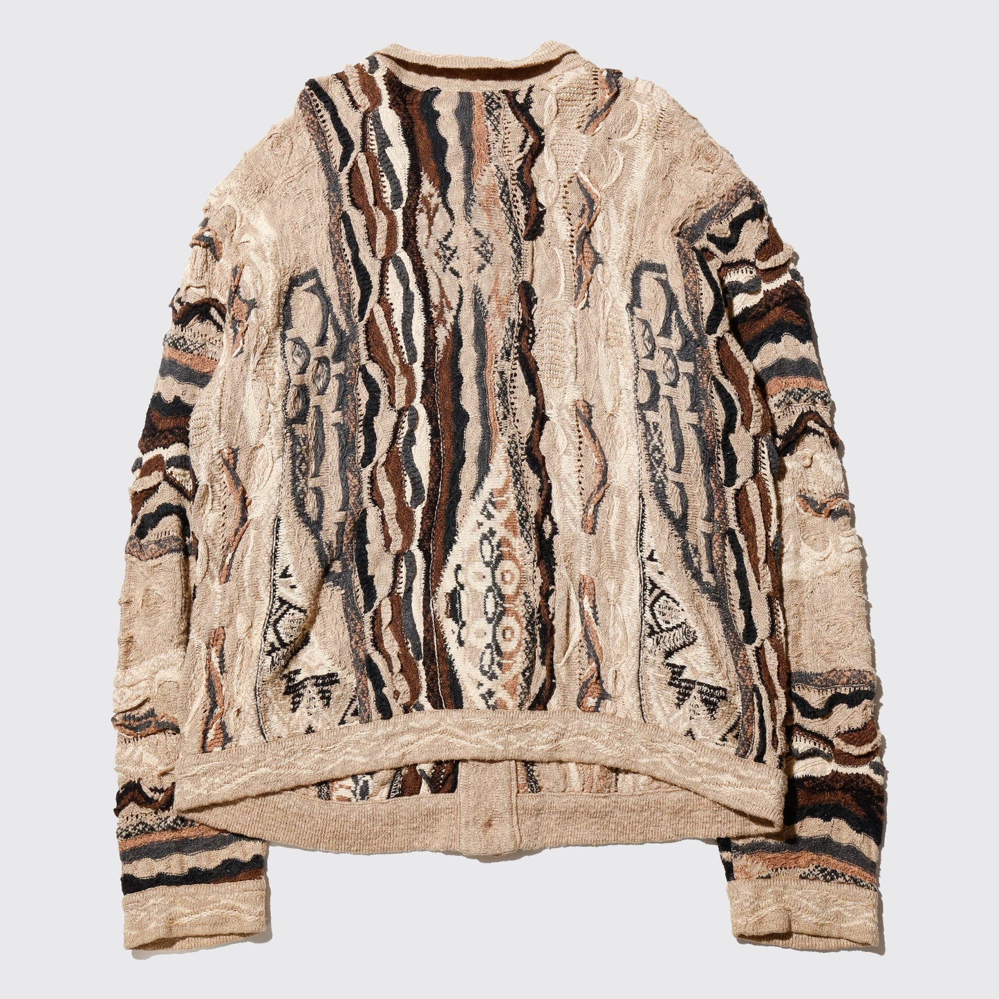 vintage 90's Coogi Classic 3d knit jacket