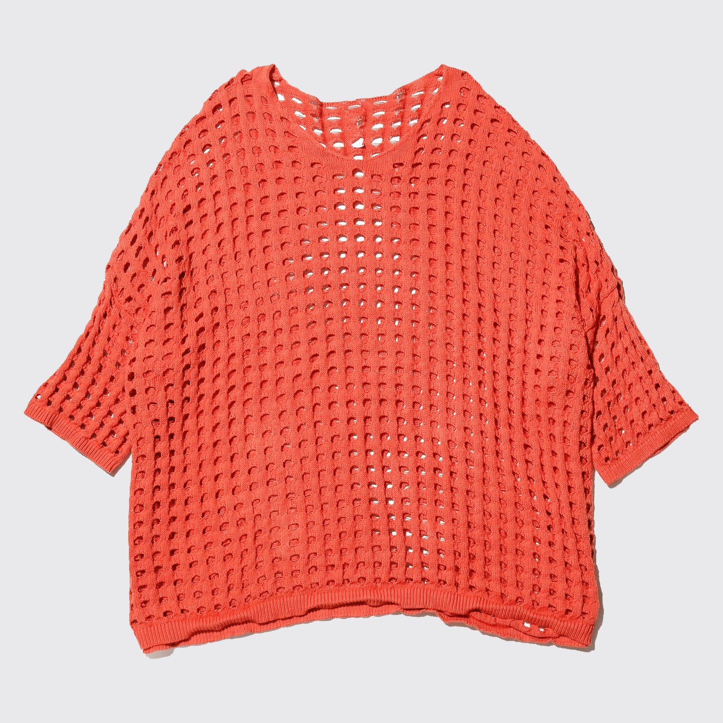 vintage hole knit pullover