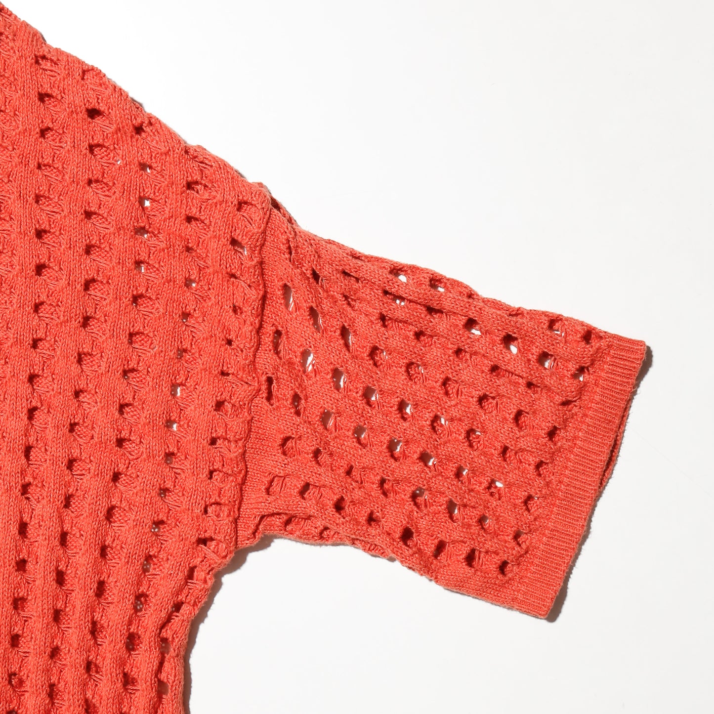 vintage hole knit pullover