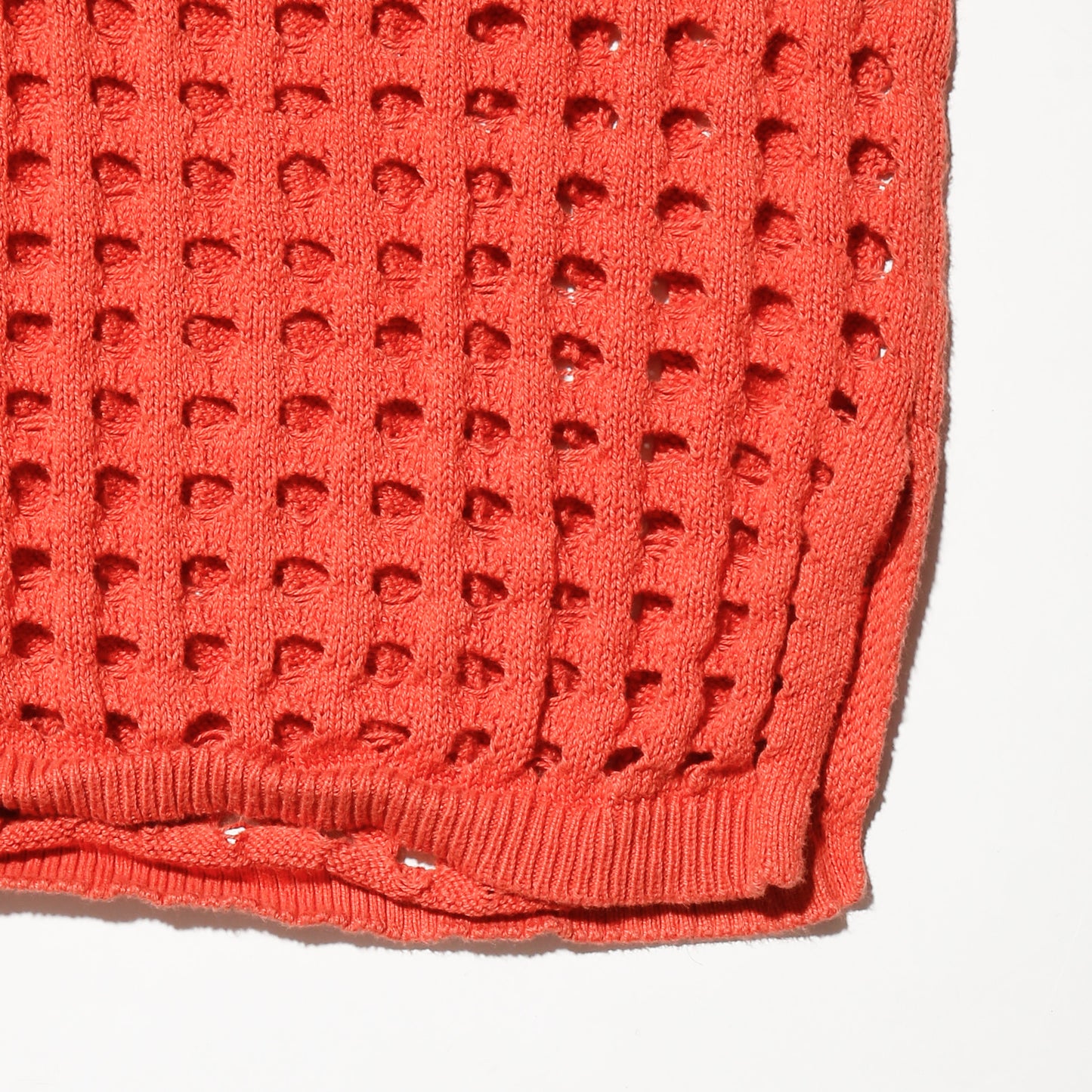 vintage hole knit pullover
