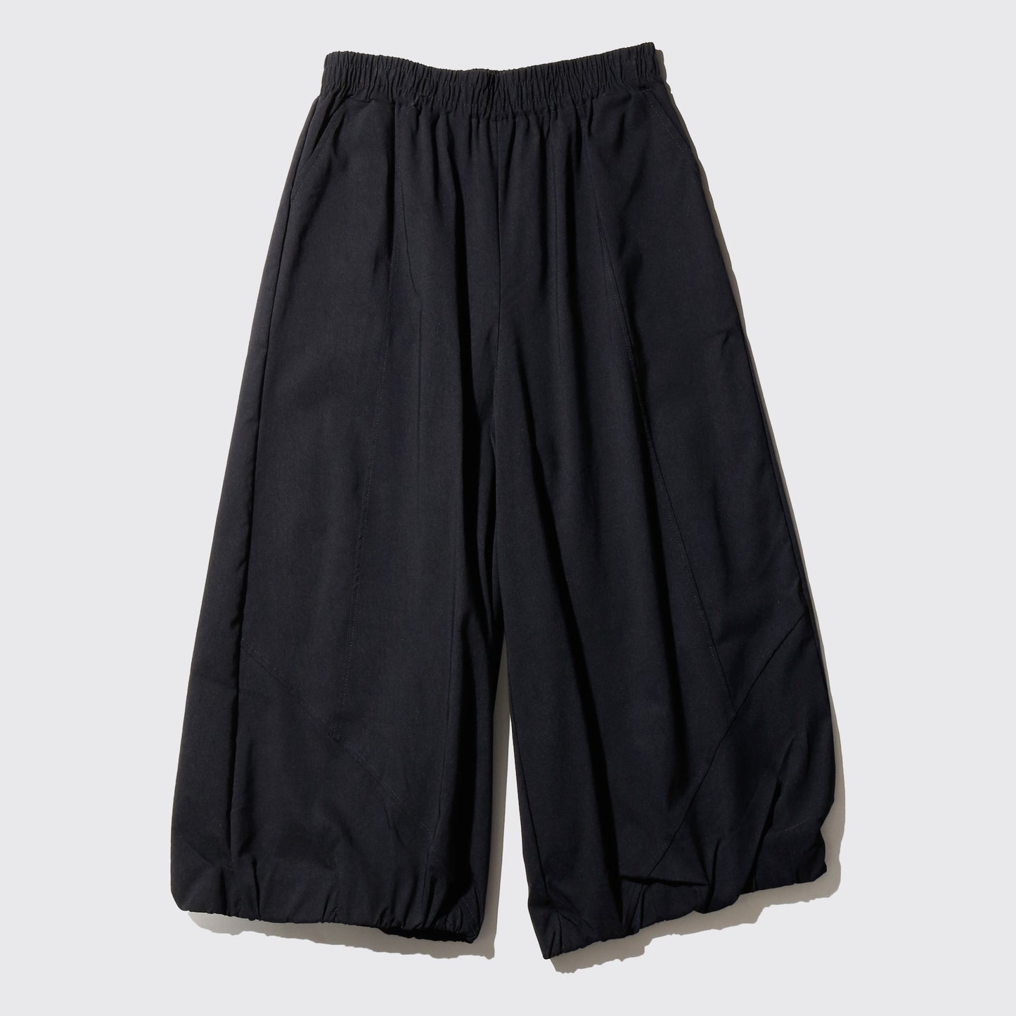 vintage balloon cropped trousers