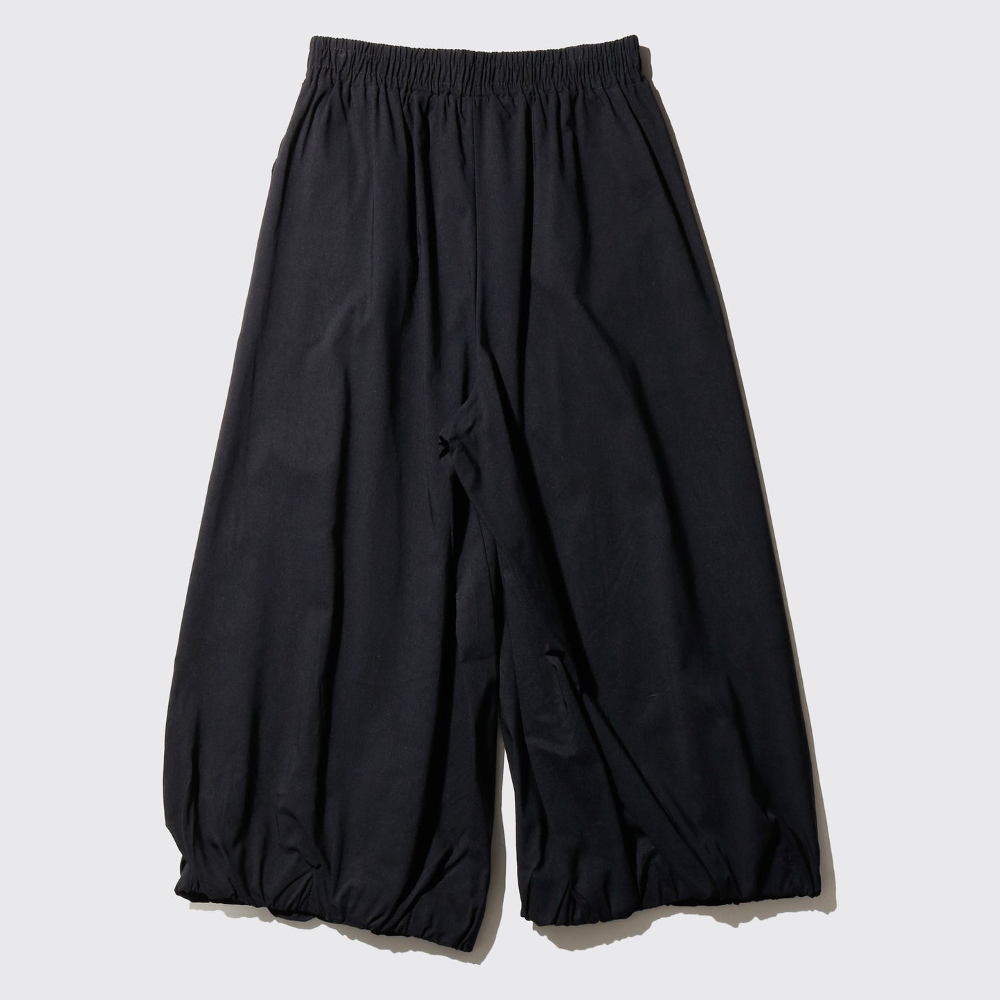 vintage balloon cropped trousers
